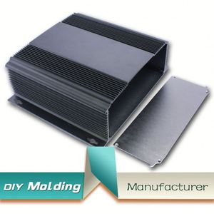 Custom Aluminum Amplifier case Extruded Aluminum Wall Mounted <b>Enclosure</b> Box - Product Image 2