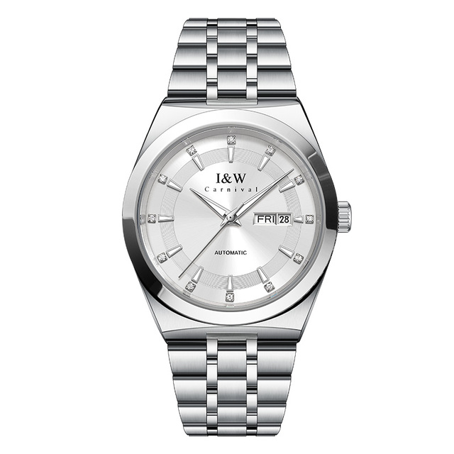 CARNIVAL Luxury Brand Men's Mechanical Business Watch NH36 with Miyota Automatic Movement 50M Waterproof Reloj Hombre