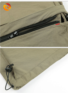 Pantalones Cargo Tácticos de Alta Calidad para <span class=keywords><strong>Hombre</strong></span>, Rectos, Deportivos, de Nailon y Spandex, con Forro Extraíble Personalizado, de Secado Rápido, para <span class=keywords><strong>Senderismo</strong></span> y Uso Casual al Aire Libre - Product Image 4