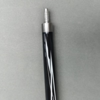 Queue de billard 12,5 mm 1/2 en fibre de verre avec joint central en acier inoxydable, haute qualité à prix abordable, vente en gros directe usine