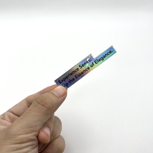 Customized Colorful Hologram Adhesive <b>Sticker</b> Labels Self Holographic Packaging Labels - Product Image 6
