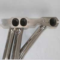 Colector de escape de alto rendimiento para Chevy Corvette 1963-1982 C2 C3 304, tubos de escape de acero inoxidable para modelos más nuevos