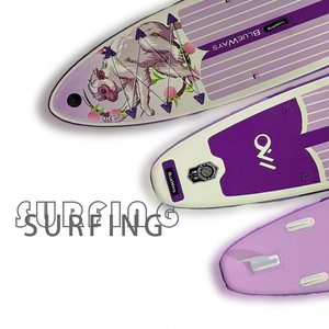 لوح تزلج على الماء قابل للنفخ للأطفال موديل 2026 مع مضخة وحقيبة وملحقات، متين ومحمول للركوب على الأمواج - Product Image 4