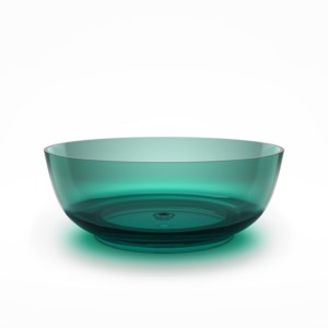 Vasca da Bagno Freestanding in Resina di Pietra Artificiale Trasparente ed Ecologica <span class=keywords><strong>con</strong></span> Funzioni di Immersione e <span class=keywords><strong>Massaggio</strong></span> - Product Image 1