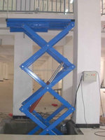 Mini plateforme élévatrice à ciseaux hydraulique de haute qualité avec capacité de charge de 200 kg, 500 kg, 1 tonne, 2 tonnes, 3 tonnes