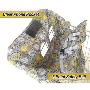 Cubierta de carrito de compras <span class=keywords><strong>universal</strong></span> 2 en 1 para fundas cómodas para sillas altas de bebé - Product Image 3