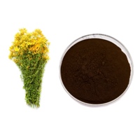 Extrait de Sève de St. John's Wort en Gros du Fabricant, 0,3% d'Hypericine, Extrait Herbal en Poudre d'Hypericum Perforatum, Qualité UV Santé, Conditionnement en Fût