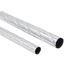 <span class=keywords><strong>Tringle</strong></span> à <span class=keywords><strong>rideau</strong></span> en fer chromé de 25 mm de diamètre avec accessoires pour tringles à rideaux personnalisées - Product Image 2