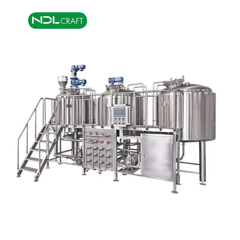Equipo de elaboración de cerveza micro artesanal, 100L, 200L, 300L, 500L, 700L, 1000L, 2000L