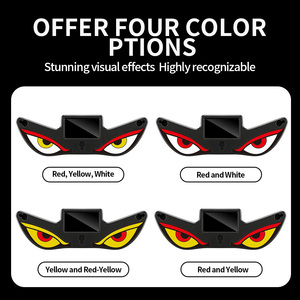 Nueva Luz LED Decorativa para Coche con Ojo de Demonio, Luz de Advertencia LED para Ventana Trasera, Luz Ambiental para Coche con Ventosa para Parabrisas - Product Image 3