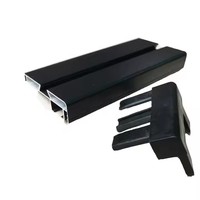 Profils en aluminium de haute qualité 5515 à cadre fin, petite bande LED, cadre d'affichage numérique LED, affichage couleur pleine