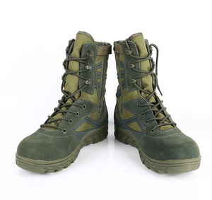 รองเท้าบูทผ้าใบสีเขียวลายใหม่ DFA120 Jungle Green - Product Image 4