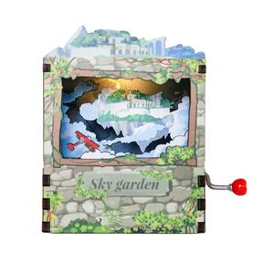 Joli cadeau d'anniversaire de Noël pour enfants Jouet pour enfants Carrousel en bois Boîte à musique - Product Image 5