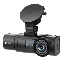 Caméra embarquée exclusive 4K avec objectif 3,18 pouces, WDR, enregistrement en boucle 3 canaux, DVR, caméra de voiture WIFI, surveillance de stationnement 24H, GPS