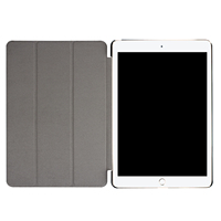 Étui en cuir PU avec support magnétique fin à trois volets pour tablette iPad Air 3 10.5 2019/Pro 10.5 2017