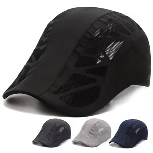 Gorra de Algodón Estilo Vintage Personalizada para Hombre, Gorra de Golf Casual con Protección Solar y Diseño a Cuadros, Gorra con Visera para Todas las Estaciones - Product Image 2