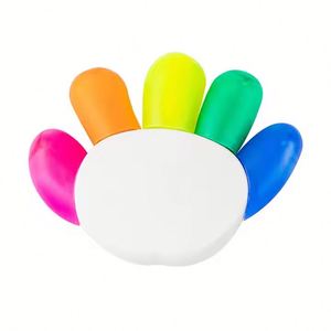 Stylo marqueur <span class=keywords><strong>Sharpie</strong></span> arc-en-ciel personnalisé avec logo mignon 5 en 1 pour enfants - Product Image 3