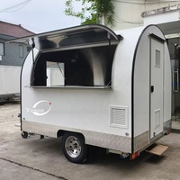 Camion de restauration rapide mobile personnalisé remorques avec café entièrement équipé crème glacée chariot de nourriture camion de nourriture avec cuisine