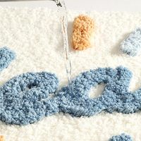 Tapis de pied en microfibre à poils longs, antidérapant et lavable en machine, avec logo personnalisé