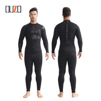 Combinaison à manches longues fendue 3mm pour femmes à séchage rapide résistant au froid chaud plongée en apnée rembourré combinaison de Surf imperméable caractéristique pantalons longs pour hommes