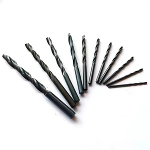 ดอกสว่านเจาะเหล็ก HSS ความแข็งสูง แบบก้านตรง รุ่น 4241 สีดำ สำหรับเจาะไม้ อลูมิเนียม พลาสติก และโลหะ ใช้สำหรับงานเจาะและต๊าปเกลียว - Product Image 1