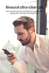 ใหม่มาถึงราคาขายส่งตัดเสียงรบกวน True ไร้สายแบบพกพาในหูหูฟัง - Product Image 5