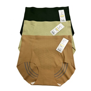 Culotte taille haute pour femme, confort quotidien, couvrance intégrale, douce, sans couture, respirante, séchage rapide, couleur unie, ODM, grandes tailles - Product Image 6