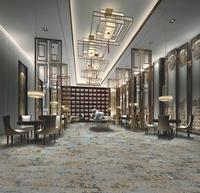 2023 Ulster Premium Qualität Axminster Teppich Luxuriöses Musterdesign für 5-Sterne Marriott und Hilton Hotels