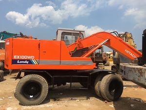 ฮิตาชิที่มีคุณภาพสูงใช้รถขุด EX160wd ฮิตาชิรถขุดล้อ EX160wd ในสต็อกที่มีราคาที่ดี - Product Image 3