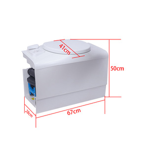 โถสุขภัณฑ์อะคริลิคไฟฟ้า HW-W5001 ความจุขนาดใหญ่ สำหรับรถบ้าน รถแคมป์ปิ้ง เรือยอชท์ - Product Image 4