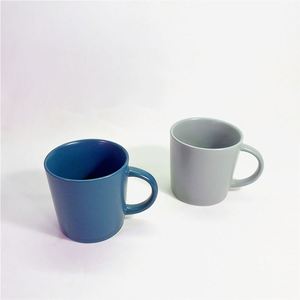 350ml Minimalist Ceramic Coffee Mug Classic Solid Color Office & Home Use Without Lid Personal Gift - Product Image 3