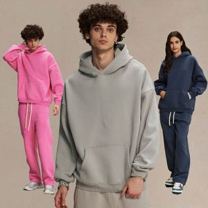 Ventes en gros de sweats à capuche unisexes vierges personnalisables pour hommes, broderie, impression à l'écran, créez votre propre design - Product Image 1