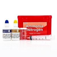 Kit de test de l'azote ammoniacal 0,2-5 mg/L, résultat rapide en 5 minutes pour l'aquarium, l'aquaculture, les eaux usées, la surveillance de la qualité de l'eau