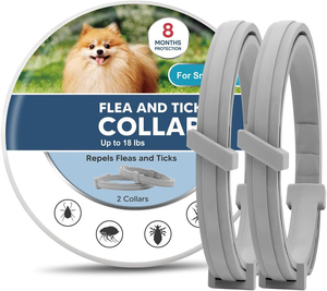 Collar Antipulgas y Garrapatas <span class=keywords><strong>para</strong></span> Mascotas con Diseño de Remaches Personalizado, 8 Meses de Protección, Tamaño Ajustable <span class=keywords><strong>para</strong></span> Perros y Gatos - Product Image 1