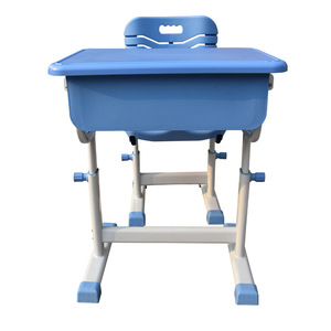 Conjunto de escritorio y silla para estudiantes Mingzhong, ajustable en altura, de plástico, para primaria y secundaria. - Product Image 4