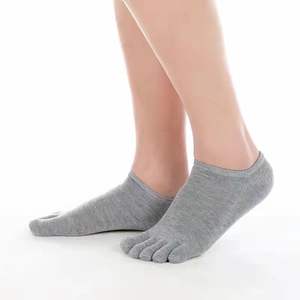 الصيف الجوارب قارب خمسة أصابع للرجال غير مرئية الجوارب خمسة أصابع مع الجوارب أصابع الانقسام - Product Image 5