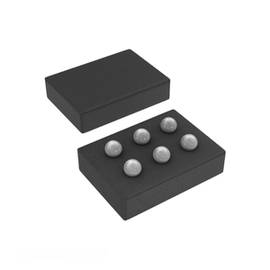 IC REG BUCK 1.225V 600MA 6DSBGA Componentes de circuito electrónico de gestión de energía (PMIC) TPS62623YFDT 6 XFBGA, DSBGA - Product Image 1
