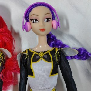 Bambole Cantanti Kpop Hunter <span class=keywords><strong>Slayer</strong></span> Versione Musicale, Modellini PVC di Gruppi Femminili, Parti del Costume con Funzione Soffiatore d'Aria, <span class=keywords><strong>Anime</strong></span> - Product Image 3