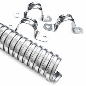 <span class=keywords><strong>Tuyau</strong></span> <span class=keywords><strong>flexible</strong></span> ondulé en acier inoxydable, conduit métallique pour la protection des câbles, étanche et pour usage industriel - Product Image 3
