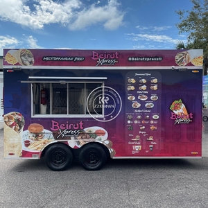 Carrito Móvil de Comida 2025, Nuevo Remolque de Comida para Máquina de Granizados, Camión de Comida Móvil para la Calle - Product Image 5