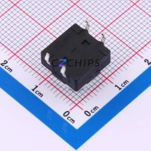 TSW12111-105B511CA-001E Tactile Switch Through hole-4P,11.7x11.5mm Switch Single Pole Single Throw Round Button 2.8N 11.7mm - Product Image 2