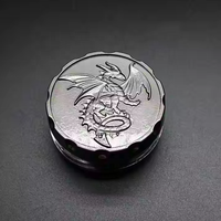 High Speed Spinner Board Würfel mit Black Box Factory Großhandel rotierende Kompass Metall würfel Zappeln Roulette DND
