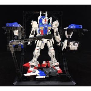 มีสินค้าในสต็อก ไต้หวัน RG HG 1/144 GP01 แท่นวางอาวุธเฉพาะสำหรับโรงเก็บยานรุ่น GP01 วัสดุ PVC ใช้ได้กับรุ่น GP02 GP03 PG Style - Product Image 3