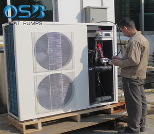 Электрический моноблочный водонагреватель OEM/ODM с тепловым насосом воздух-вода, корпус из оцинкованной стали, гарантия 2 года для отелей - Product Image 6