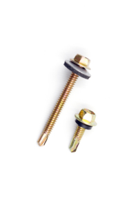 # Vis autoperceuse à tête hexagonale EPDM avec rondelle, zinguée - Product Image 6