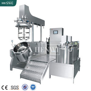 Henwi 100-500Liter Kosmetik herstellung Produktions linie Vakuum creme herstellung Ausrüstung - Product Image 1