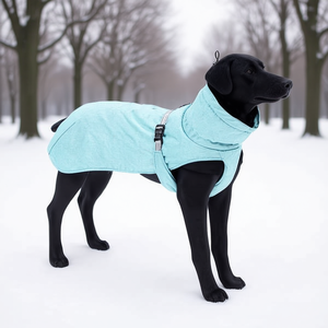 Veste d'hiver pour chien taille M, imperméable, chaude, rembourrage en polyester, vêtements pour animaux de compagnie - Product Image 2