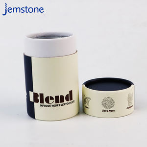 Boîte d'emballage de cylindre de tube de papier sssurance de qualité de vente chaude pour le cadeau cosmétique - Product Image 2