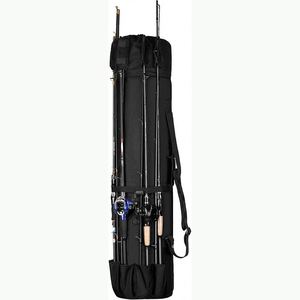 Échantillon gratuit : Sac de transport en toile pour canne à pêche avec porte-canne, sac organisateur pour cannes et moulinets, sac de rangement pliable pour matériel de pêche - Product Image 2