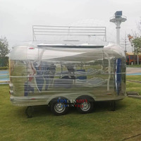 Fast Food Chariots Grill Cuisine Atering Entièrement Équipé Concession Street Mobile Food Truck Panier Fast Food Remorque À Vendre Usa